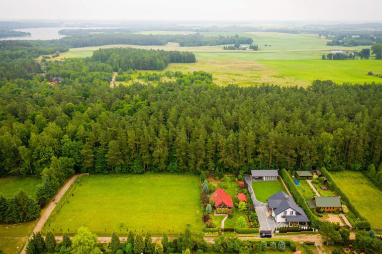 Leśny Zakątek z drona