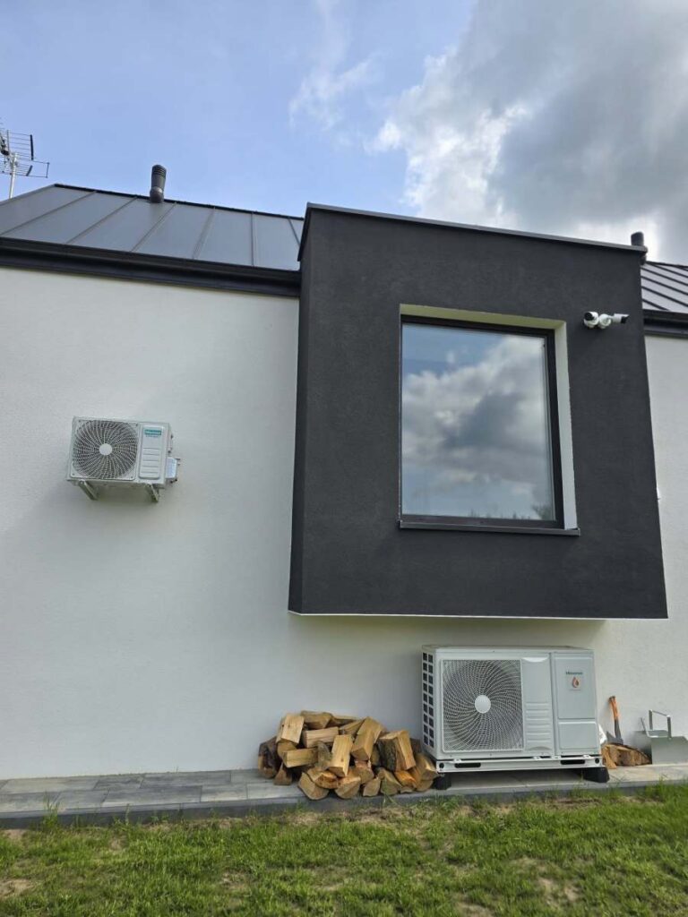 domek 16a pompa i klimatyzacja