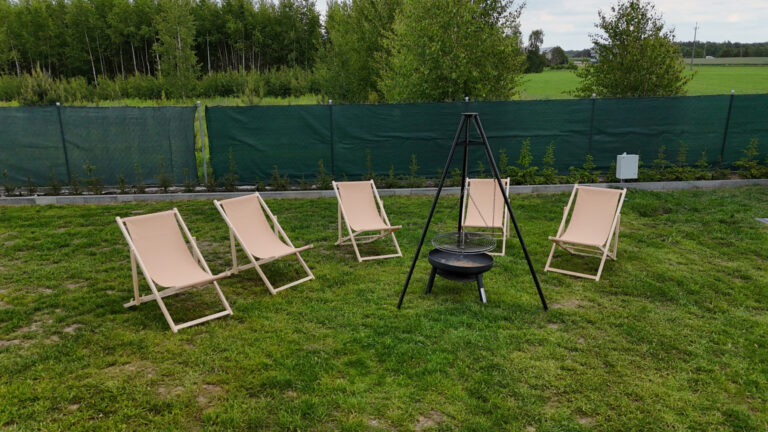 domek duży- palenisko na ognisko